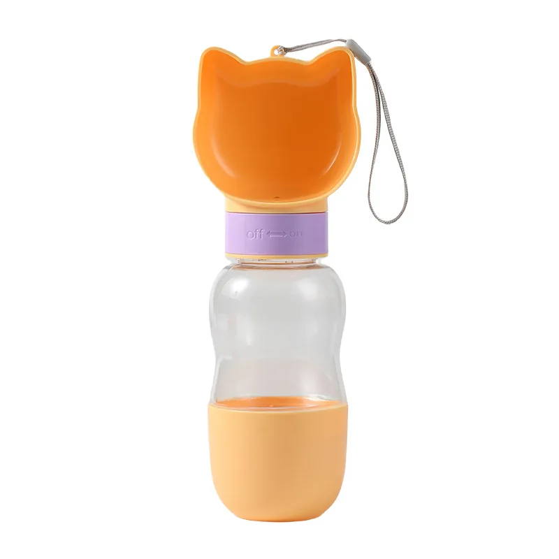 2-in-1 Leakproof Dog Travel Water Bottle