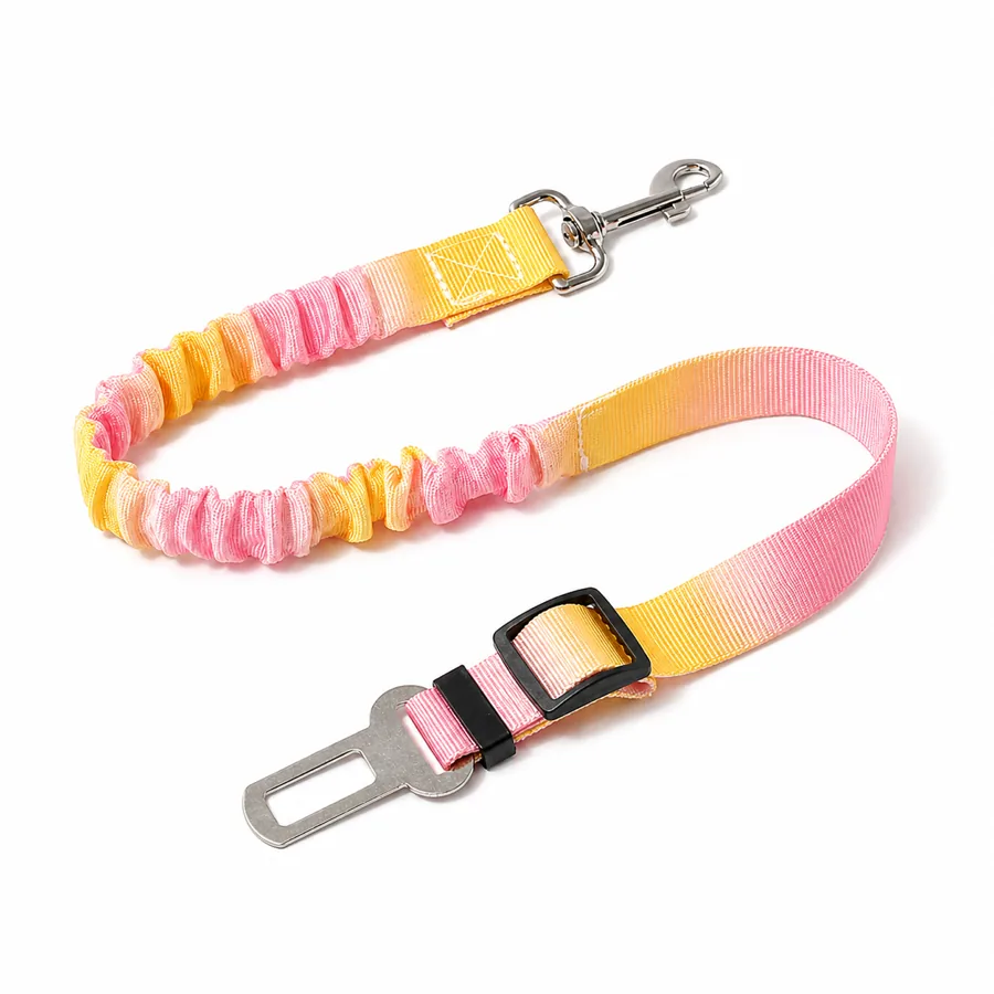 Adjustable Dog Car Seat Belt Tether
